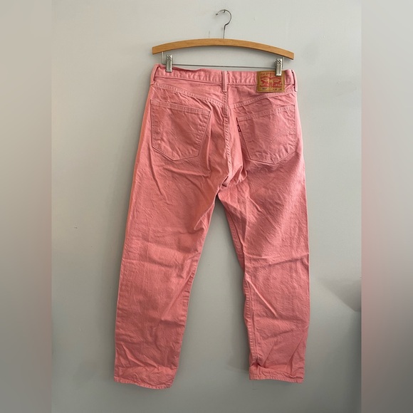Levi’s Pink/Coral Men’s Jeans Straight Leg - Picture 5 of 7